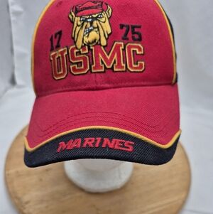 US MARINES 200th Annivrrsary Hook N Loop Strap Back Hat